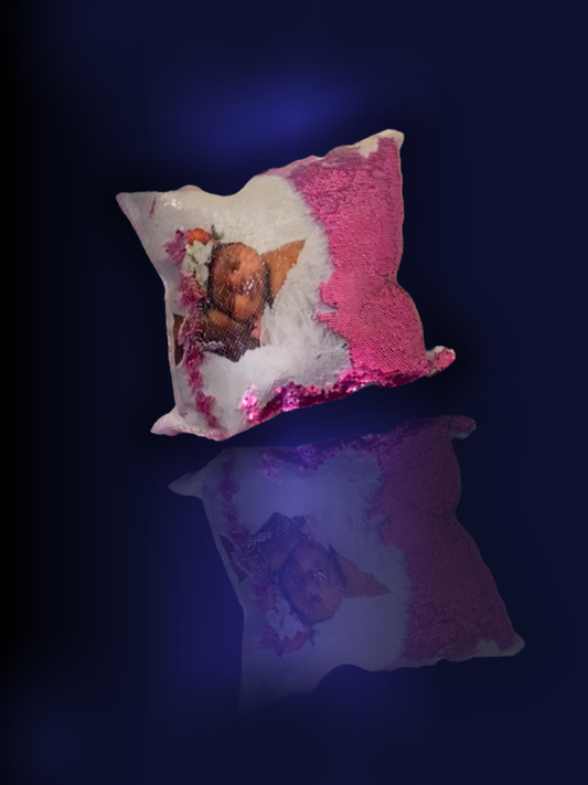 Custom Sequin pillow